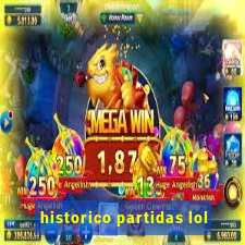 historico partidas lol